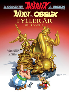 Asterix og Obelix fyller år - Gullboken