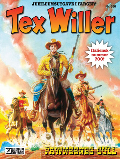 Album Tex Willer 656 Pawneenes gull