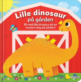 Pekebok Lille dinosaur på gården
