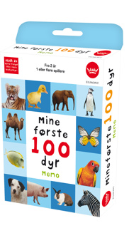 Kortspill Mine første 100 dyr
